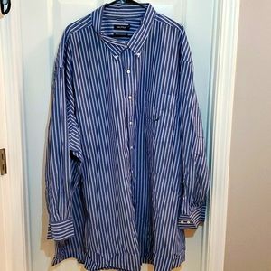 Men'a Nautica 6X Big & Tall Causal Dress Shirt